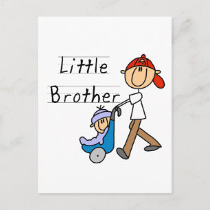 Carriage Little Brother Tshirts and Gifts Vykort