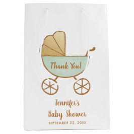 Carriage Tack Cute för babykläder, myntåterbärings