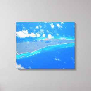 CARRIBEAN SEA #1 PÅ CANVAS 20 "x 16"