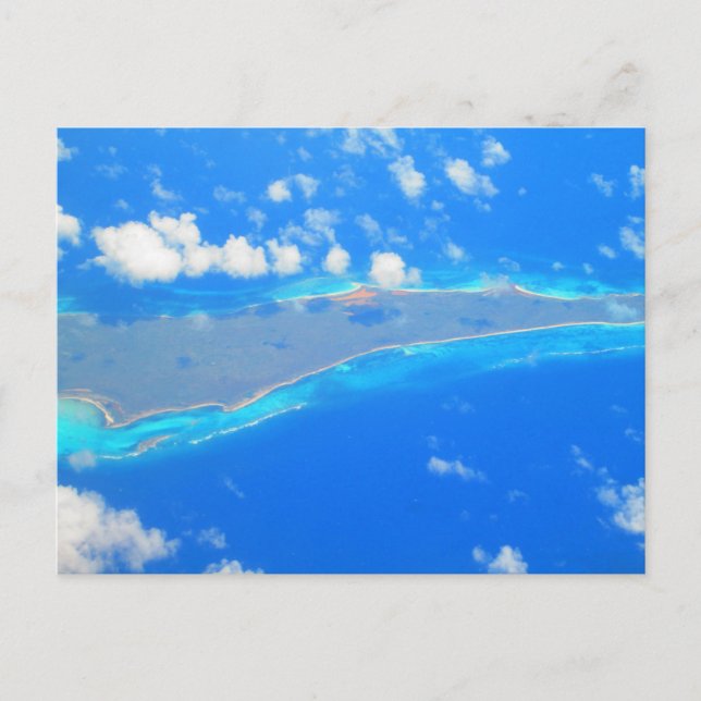 CARRIBEAN SEA #1 POSTCARD VYKORT (Framsida)