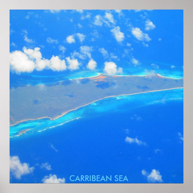CARRIBEAN SEA #1 POSTER (Framsidan)