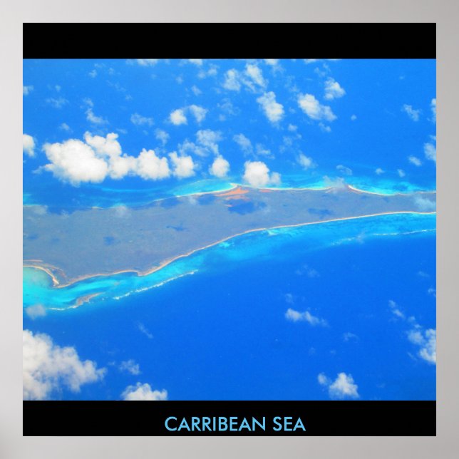 CARRIBEAN SEA #1 POSTER (Framsidan)