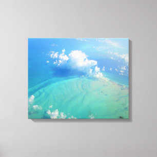 CARRIBEAN SEA #2 PÅ CANVAS 20 "x 16"