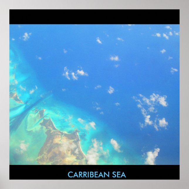 CARRIBEAN SEA #3 POSTER (Framsidan)
