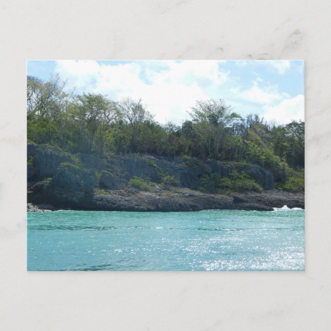 CARRIBEAN SEA POSTCARD 18 VYKORT (Framsida)