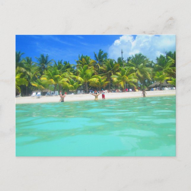 CARRIBEAN SEA POSTCARD 19 VYKORT (Framsida)