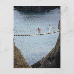 Carrick-A-Rede-repbron, Ballintoy, Co. Antrim Vykort