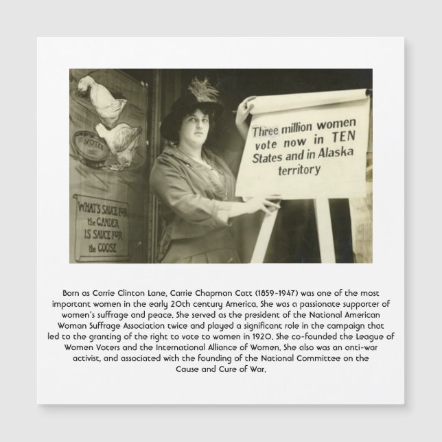 Carrie Catt (Framsida)