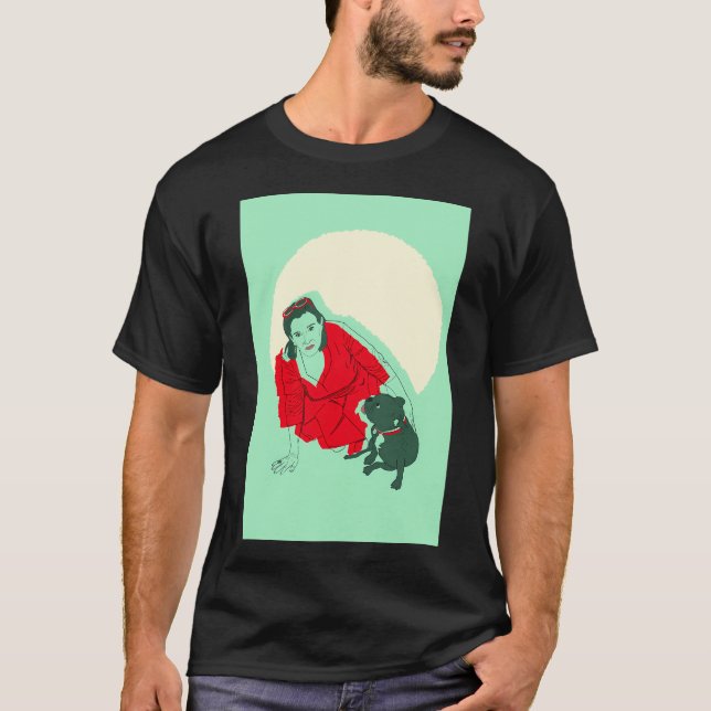 Carrie och Gary Fisher T Shirt (Framsida)
