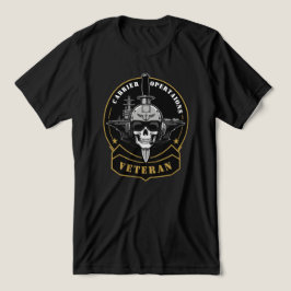 Carrier Operations Veteran Maritime Emblem T Shirt