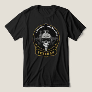 Carrier Operations Veteran Maritime Emblem T Shirt