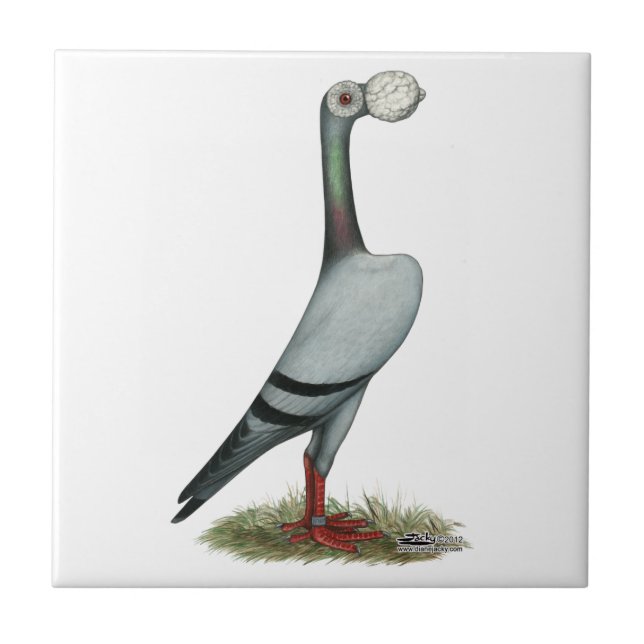 Carrier Pigeon 2012 Kakelplatta (Framsidan)