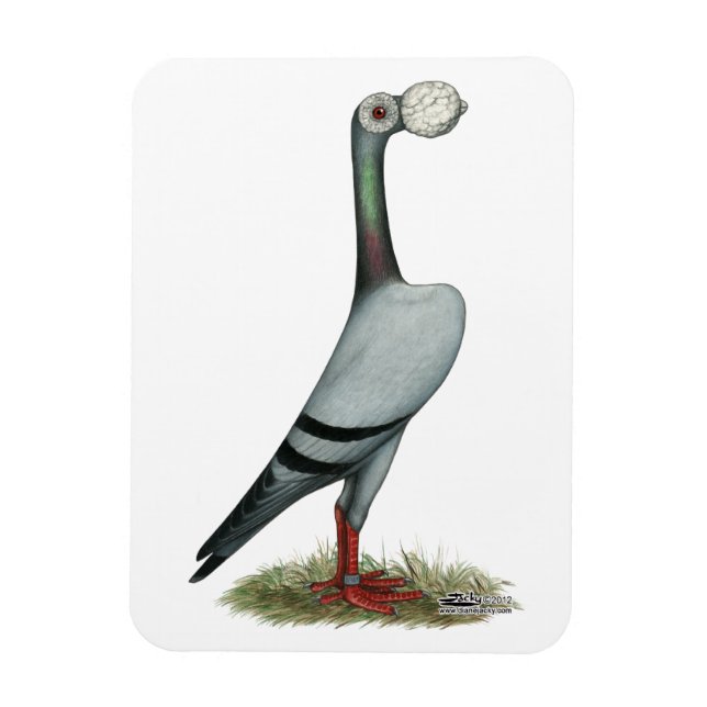 Carrier Pigeon 2012 Magnet (Vertikal)