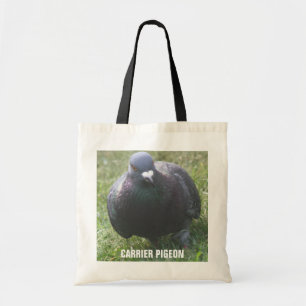 Carrier Pigeon Tote Bag Tygkasse
