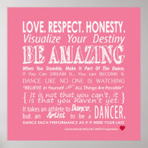 Carrie's Wall of Inspirational Dance Quotes - Rosa