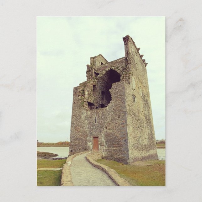 Carrigafoyle slott, Irland Vykort (Framsida)