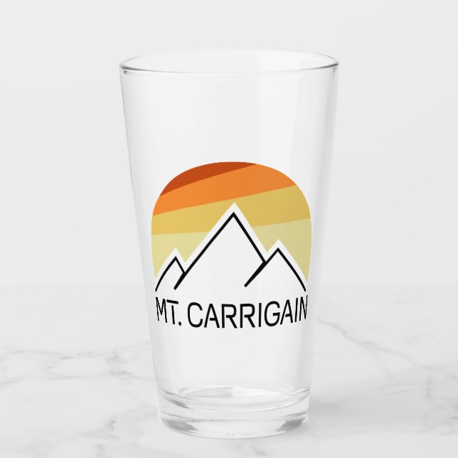 Carrigain New Hampshire Retro Glaskopp (Framsida)