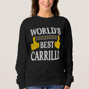 Carrillo Surname Team Familj Efternamn Världsbanke T Shirt