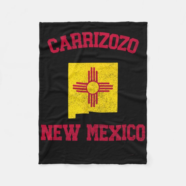 Carrizozo New Mexico  Fleecefilt (Framsidan)