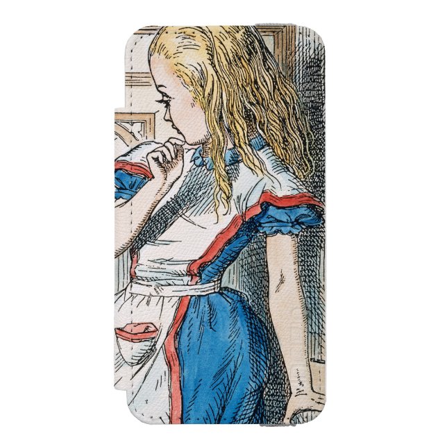 Carroll: Alice 1865 Incipio iPhone Wallet Skal (Folio Framsidan)