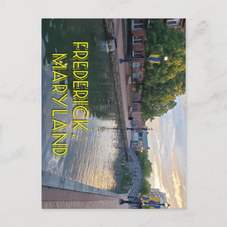 Carroll Bäck Frederick Maryland #2 Vykort