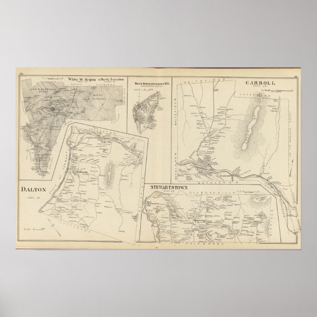 Carroll, Coos Co Poster (Framsidan)