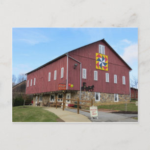 Carroll County Farm Museum Gift Shop Barn Vykort