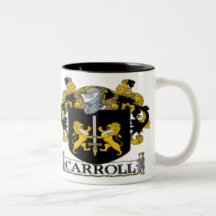 Carroll vapensköldmugg Två-Tonad mugg