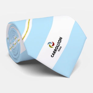 Carrollton (Texas) City flagga Neck Tie Slips