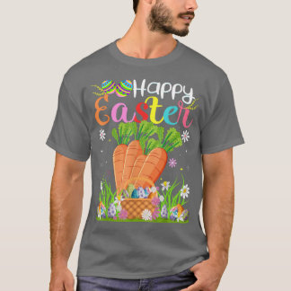 Carrot Bunny Egg Hunting Funny Carrot Glad påsk T Shirt