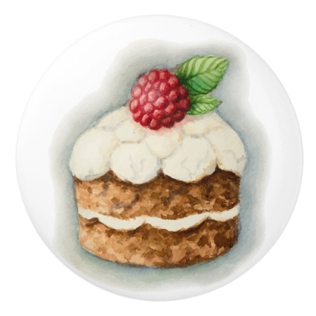Carrot Cake Drawer Knob Knopp (Framsidan)