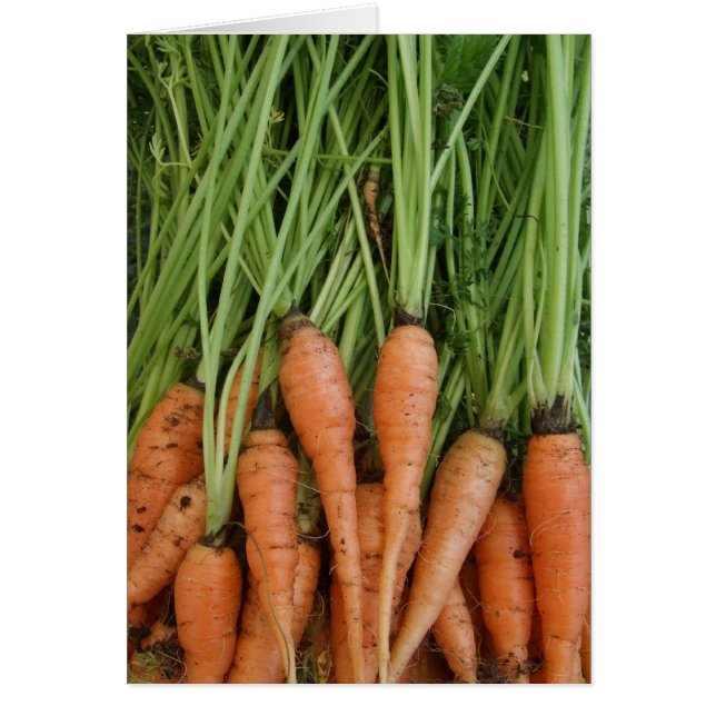 Carrot Card Hälsningskort (Framsidan)