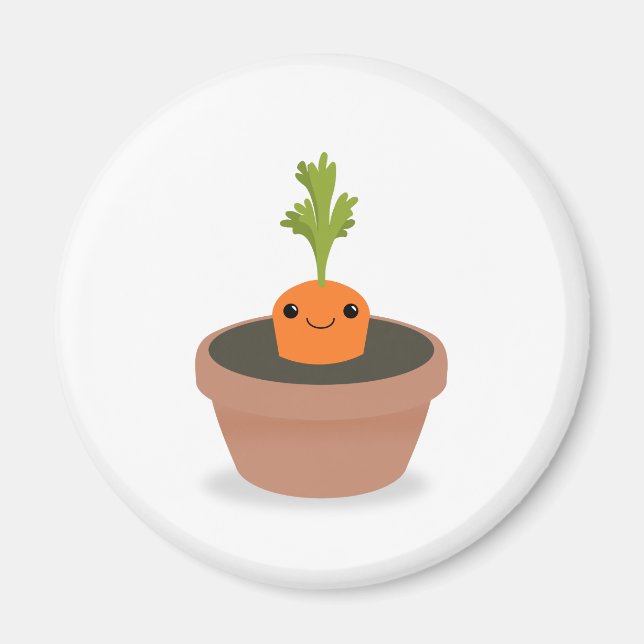 Carrot Character Magnet (Framsidan)