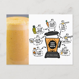 Carrot Cooler Smoothie Recipe Vykort