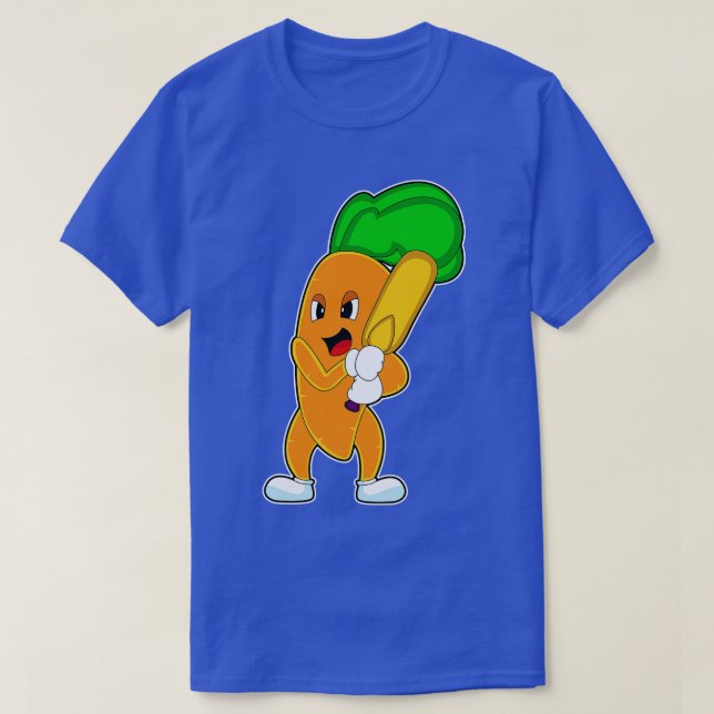 Carrot Cricket Fladdermus T Shirt (Design framsida)