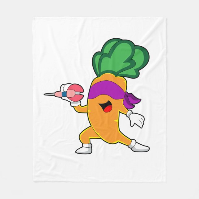 Carrot Darts Dart Fleecefilt (Framsidan)