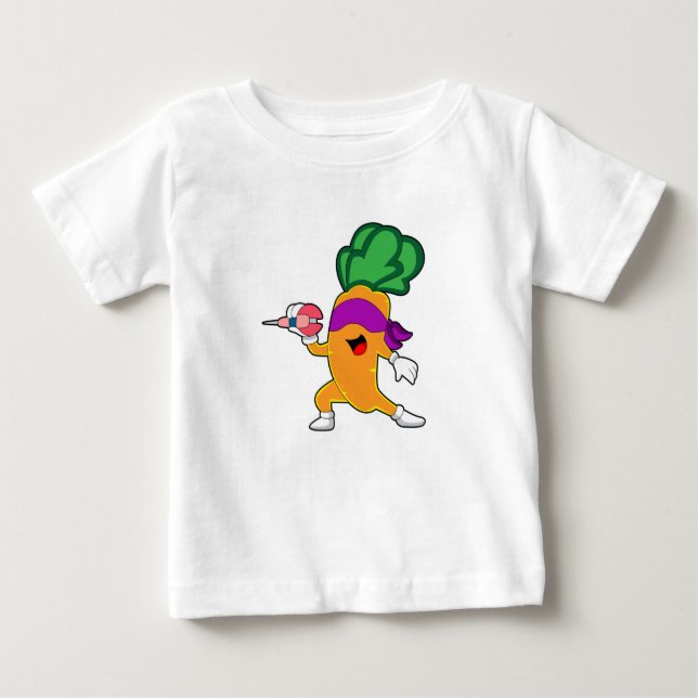 Carrot Darts Dart T Shirt (Framsida)