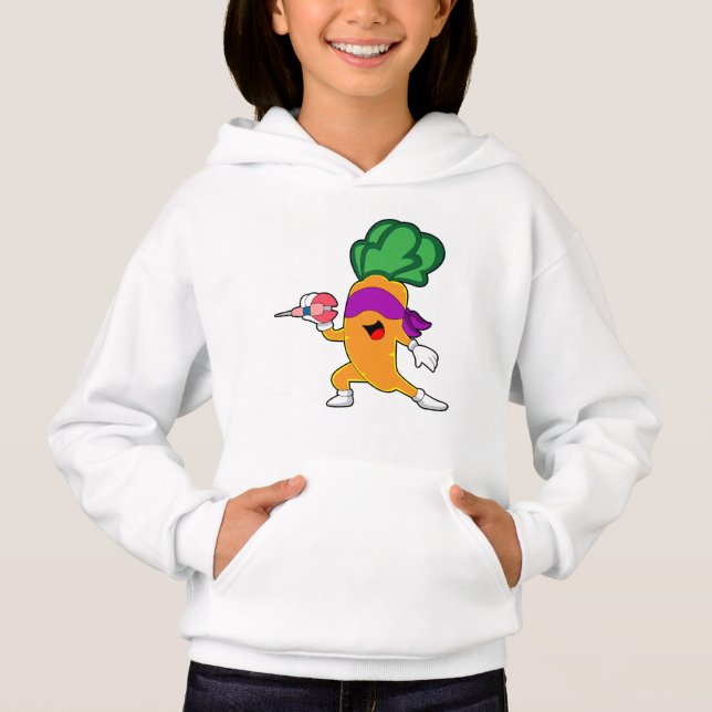 Carrot Darts Dart T Shirt (Framsida)