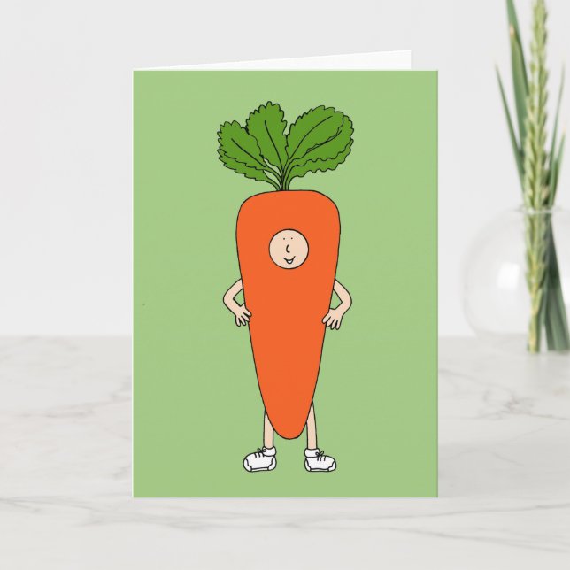 Carrot Day April Carrot Outfit Kort (Framsida)