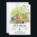 Carrot Harvest Kids' Birthday Inbjudningar<br><div class="desc">Gå med i roligten av en morotskörd med vår jakt på morot på barn. Den här charmerande och lantbruksindikerade designen av inbjudningarna i alla åldrar för att fira en födelsedag fylld med upphetsning av en krävande skörd. Anpassning är en brygga som gör att du kan lägga till ditt barns namn...</div>