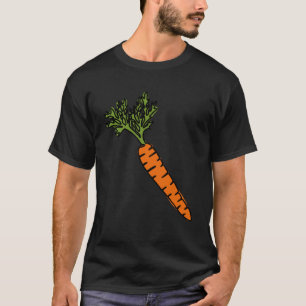 CARROT LINE Health Food Vegetables Yummy Vegan T Shirt