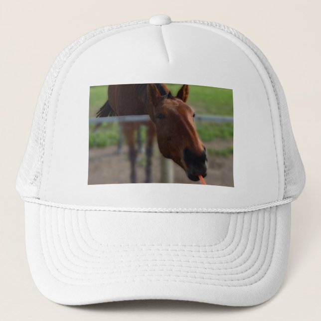 Carrot Loving Horse Keps (Framsida)