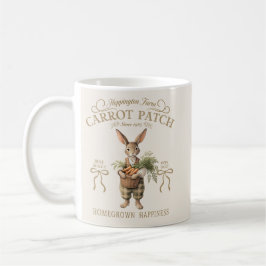 Carrot Patch Bunny Farmer Kaffemugg