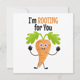 Carrot Pun-stödkort Anteckningskort