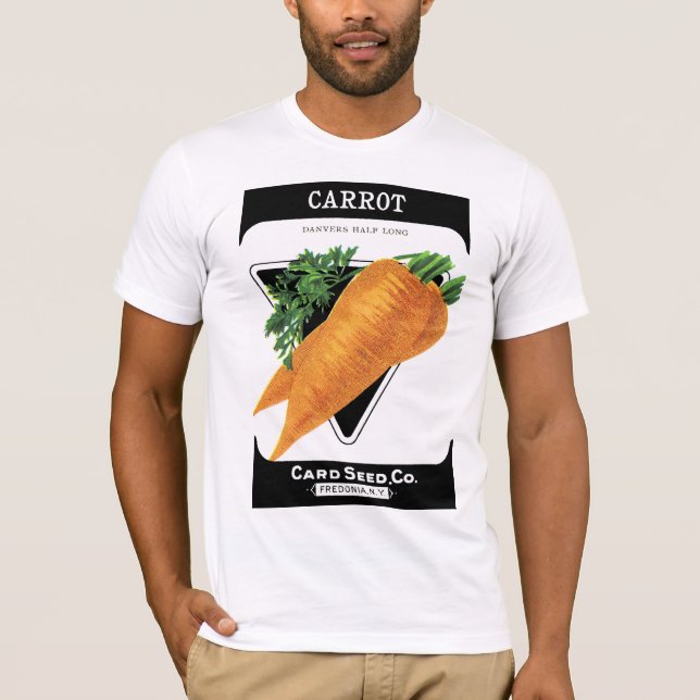 Carrot Seed Packet Label Tee (Framsida)
