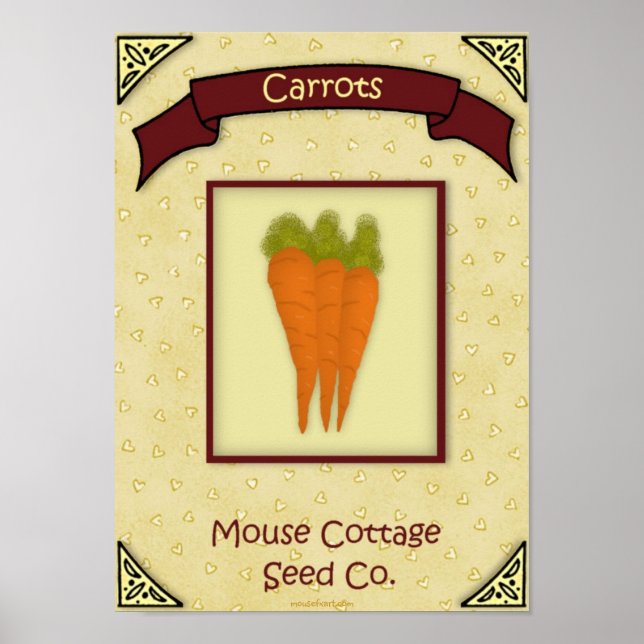 Carrot Seeds Poster (Framsidan)