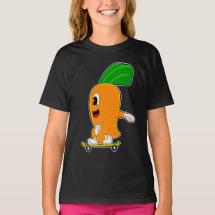 Carrot Skater Skateboard T Shirt