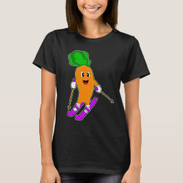 Carrot Skier Ski T Shirt