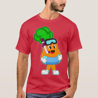 Carrot Swimming Life buoy T Shirt