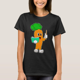 Carrot Teacher School bok T Shirt